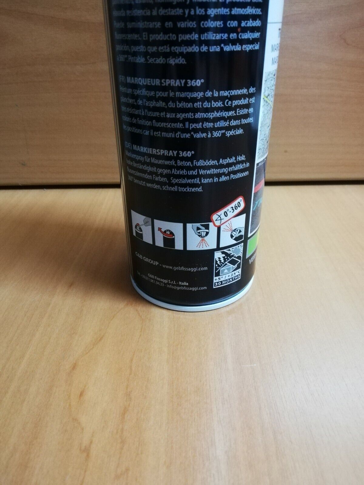 BERASIT Spray Per La Marcatura Dei Pavimenti, Marcatore Professionale Di Strade E Linee, Resistente Agli Agenti Atmosferici, Ad Asciugatura Rapida, 600 Ml, Unità Di Spedizione = 1 Lattina (bianco - Foto 8