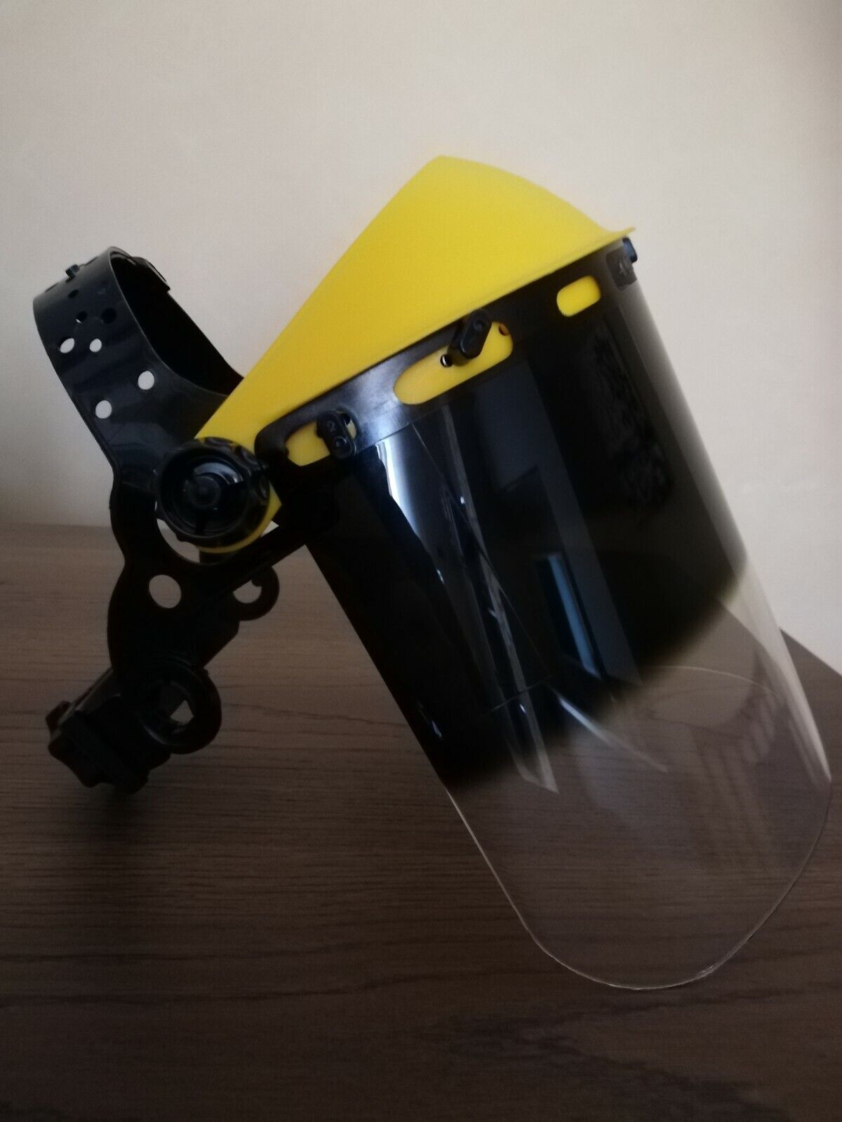 Visiera Protettiva Combinata Ama 13350 - Policarbonato E Rete - Superficie 190x345mm - Foto 2